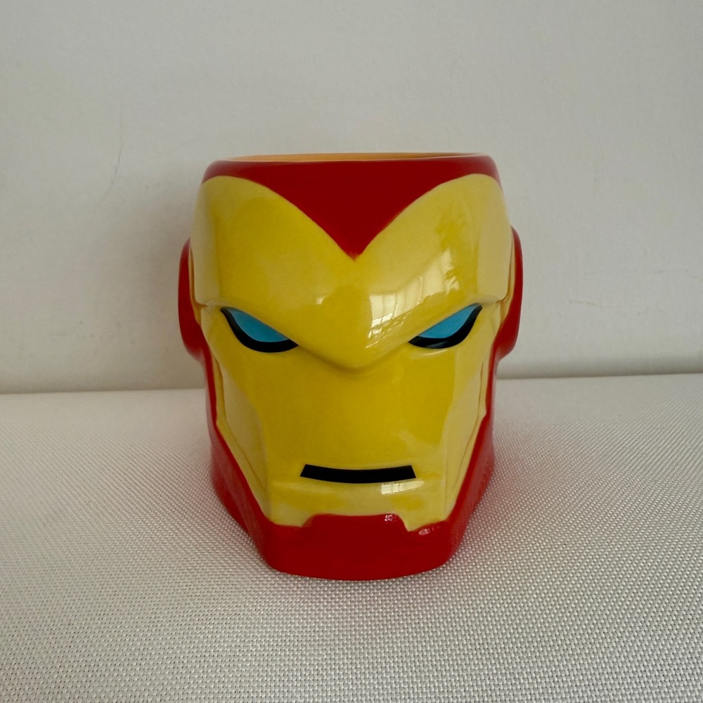 Disney Marvel Iron Man Face Mug - Red and Yellow